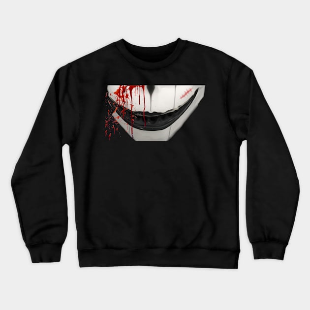 Nasty mouth mask Crewneck Sweatshirt by Ulr97